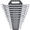 GearWrench 81901 SAE Long Pattern Combination Wrench Set 15-Piece