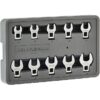 GearWrench 81909 3/8" Drive Crowfoot Metric Wrench Set 10-Piece