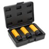 GearWrench 84946 1/2" Drive High-Strength Wheel Protector Impact Metric Socket Set 3-Piece
