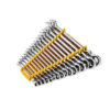 GearWrench 86728 16-Piece 90-Tooth 12-Point Flex Head Metric Ratcheting Combination Wrench Set