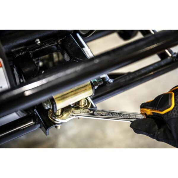 GearWrench 86958 90-Tooth 12-Point SAE Ratcheting Combination Wrench Set 10-Piece