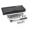 GearWrench 8921 21-Piece 3/8" Drive Pass-Thru™ 6 Point SAE/Metric Tool Set