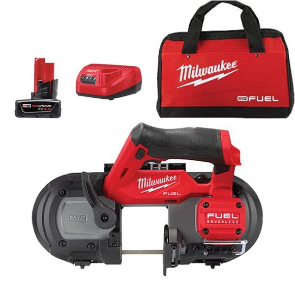 Milwaukee 2529-21XC M12 FUEL 12V Brushless Compact Band Saw Kit