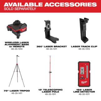 Milwaukee 3521-21 USB Rechargeable Green Cross Line Laser