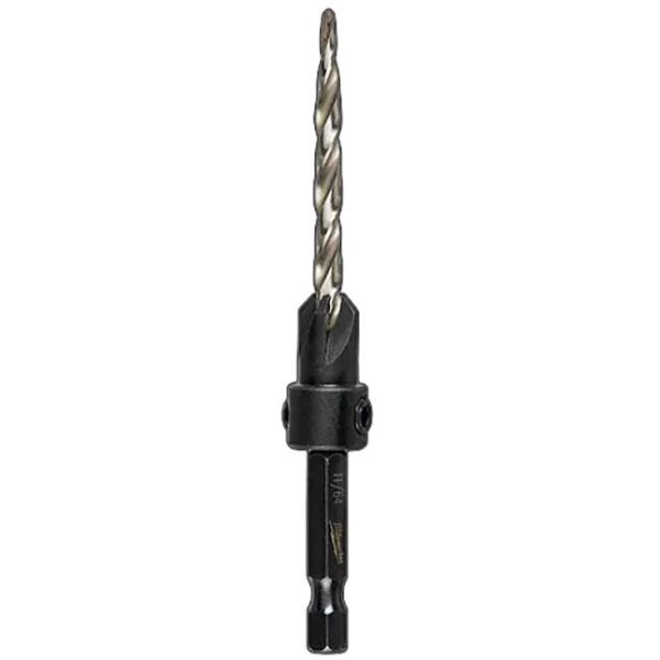 Milwaukee 48-13-5001 #8 Countersink with 11/64" High Speed Steel Drill Bit