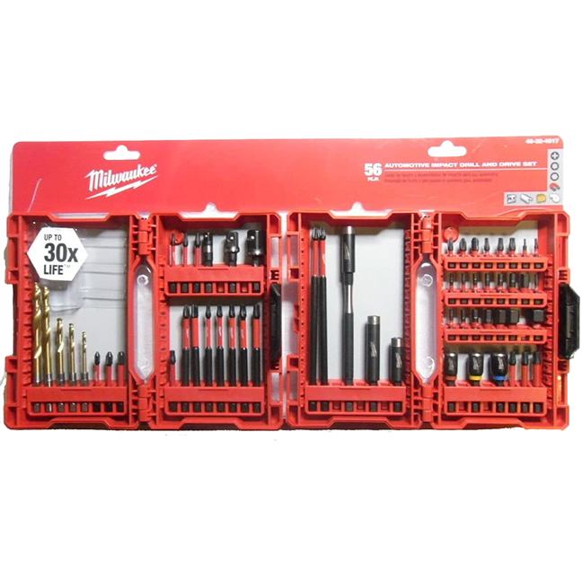 Milwaukee 48-32-4017 SHOCKWAVE™ Impact Duty Drill and Driver Bit Set 55-Piece