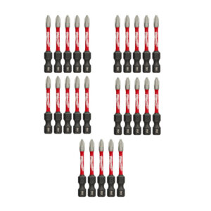 Milwaukee 48-32-4160 SHOCKWAVE Impact PH1 x 2" Phillips Bit 25-Pack