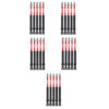Milwaukee 48-32-4195 SHOCKWAVE Impact SQ2 x 3-1/2” Square Bits 25-Pack