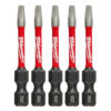Milwaukee 48-32-4671 SHOCKWAVE Impact SQ1 X 2” Square Bits 5-Pack
