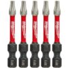 Milwaukee 48-32-4684 SHOCKWAVE Impact T20 x 2" TORX Bits 5-Pack
