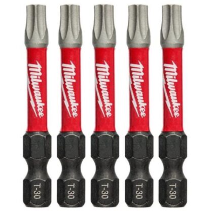 Milwaukee 48-32-4687 Shockwave Impact Torx T30 Power Bits 5PK