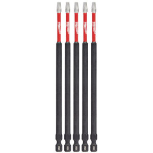 Milwaukee 48-32-4855 SHOCKWAVE™ Impact SQ2 X 6” Square Bits 5-Pack