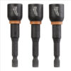 Milwaukee 49-66-4526 SHOCKWAVE Impact 7/16" x 1-7/8" Magnetic Nut Driver 3-Pack Milwaukee 49-66-4526 SHOCKWAVE Impact 7/16" x 1-7/8" Magnetic Nut Driver 3-Pack