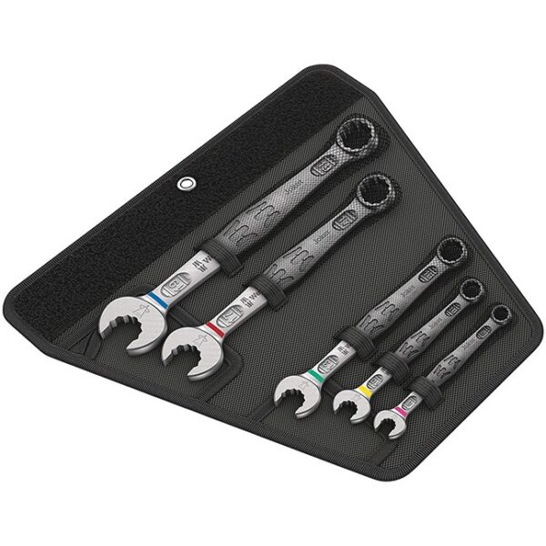 Wera 020230 6003 Joker 5 Set 1 Combination Wrench Set Wera 020230 6003 Joker 5 Set Metric Combination Wrench Set 5-Piece