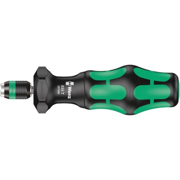 Wera 057480 Kraftform Turbo Screwdriver Wera 057480 826 T Kraftform Turbo Screwdriver With Rapidaptor Chuck