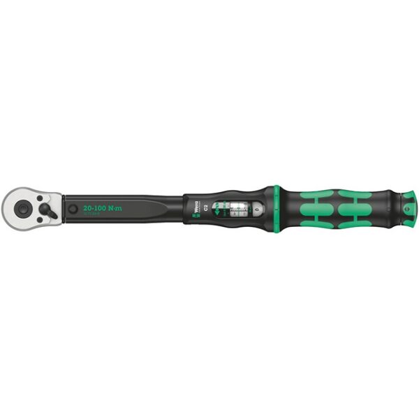 Wera 075621 Click-Torque C 2 Torque Wrench 1/2" Drive 20 to 100 Nm
