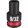 Milwaukee 49-66-6101 SHOCKWAVE™ Impact Duty 3/8" Drive 9/32" Standard 6 Point SAE Socket
