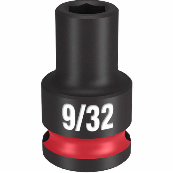 Milwaukee 49-66-6101 SHOCKWAVE™ Impact Duty 3/8" Drive 9/32" Standard 6 Point SAE Socket