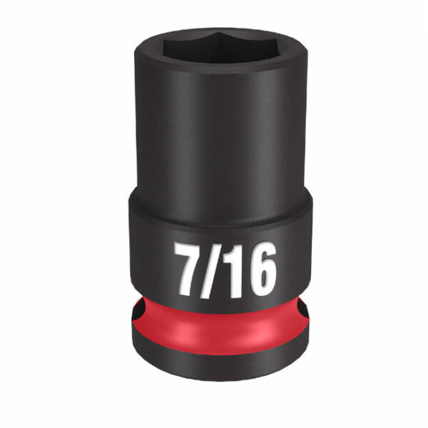 Milwaukee 49-66-6105 SHOCKWAVE™ Impact Duty 3/8" Drive 7/16" Standard 6 Point SAE Socket