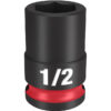 Milwaukee 49-66-6106 SHOCKWAVE™ Impact Duty 3/8" Drive 1/2" Standard 6 Point SAE Socket Milwaukee 49-66-6106 SHOCKWAVE™ Impact Duty 3/8" Drive 1/2" Standard 6 Point SAE Socket