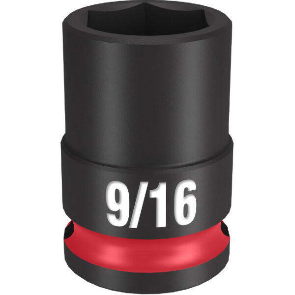 Milwaukee 49-66-6107 SHOCKWAVE™ Impact Duty 3/8" Drive 9/16" Standard 6 Point SAE Socket