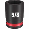 Milwaukee 49-66-6108 SHOCKWAVE™ Impact Duty 3/8" Drive 5/8" Standard 6 Point SAE Socket Milwaukee 49-66-6108 SHOCKWAVE™ Impact Duty 3/8" Drive 5/8" Standard 6 Point SAE Socket