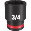Milwaukee 49-66-6110 SHOCKWAVE™ Impact Duty 3/8" Drive 3/4" Standard 6 Point SAE Socket Milwaukee 49-66-6110 SHOCKWAVE™ Impact Duty 3/8" Drive 3/4" Standard 6 Point SAE Socket