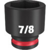 Milwaukee 49-66-6112 SHOCKWAVE™ Impact Duty 3/8" Drive 7/8" Standard 6 Point SAE Socket Milwaukee 49-66-6112 SHOCKWAVE™ Impact Duty 3/8" Drive 7/8" Standard 6 Point SAE Socket