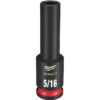 Milwaukee 49-66-6118 SHOCKWAVE™ Impact Duty 3/8" Drive 11/32" Deep 6 Point SAE Socket Milwaukee 49-66-6118 SHOCKWAVE™ Impact Duty 3/8" Drive 11/32" Deep 6 Point SAE Socket