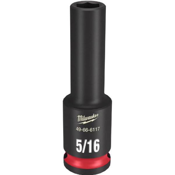 Milwaukee 49-66-6118 SHOCKWAVE™ Impact Duty 3/8" Drive 11/32" Deep 6 Point SAE Socket