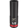 Milwaukee 49-66-6121 SHOCKWAVE™ Impact Duty 3/8" Drive 1/2" Deep 6 Point SAE Socket