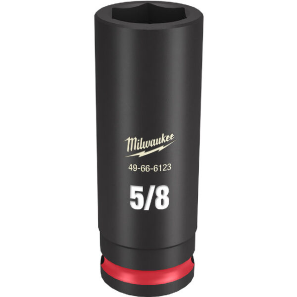 Milwaukee 49-66-6123 SHOCKWAVE™ Impact Duty 3/8" Drive 5/8" Deep 6 Point SAE Socket