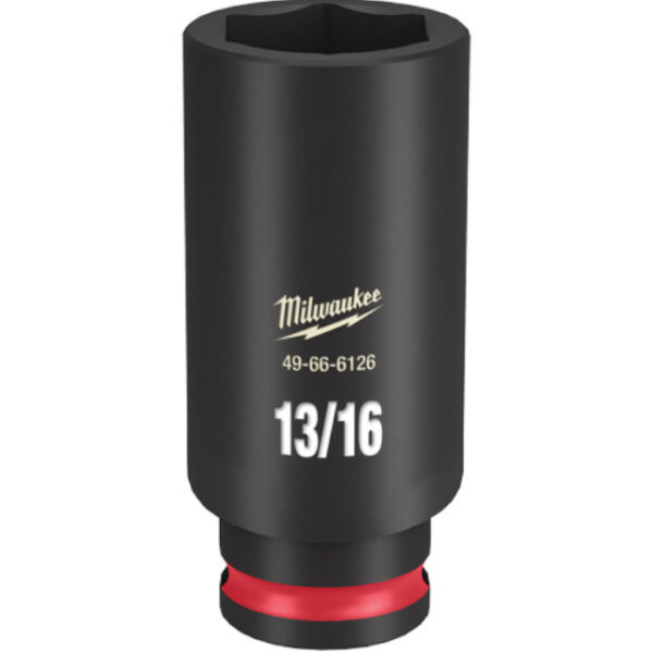 Milwaukee 49-66-6126 SHOCKWAVE™ Impact Duty 3/8" Drive 13/16" Deep 6 Point SAE Socket