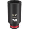 Milwaukee 49-66-6127 SHOCKWAVE™ Impact Duty 3/8" Drive 7/8" Deep 6 Point SAE Socket