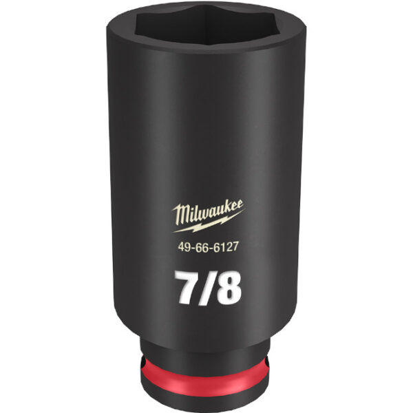 Milwaukee 49-66-6127 SHOCKWAVE™ Impact Duty 3/8" Drive 7/8" Deep 6 Point SAE Socket