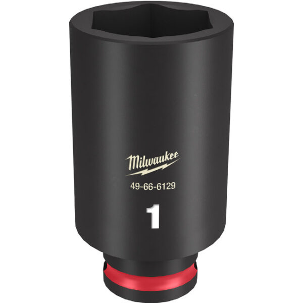 Milwaukee 49-66-6129 SHOCKWAVE™ Impact Duty 3/8" Drive 1" Deep 6 Point SAE Socket