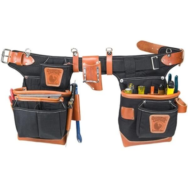 Occidental Leather 9850 ADJUST-TO-FIT FAT LIP Tool Bag Set - Black
