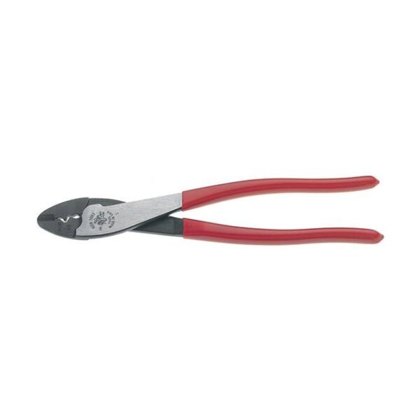 Klein 1005 Crimping and Cutting Tool with Plastic-Dipped Handles