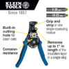 Klein 11063W Katapult® Wire Stripper / Cutter Klein 11063W Katapult® Wire Stripper / Cutter