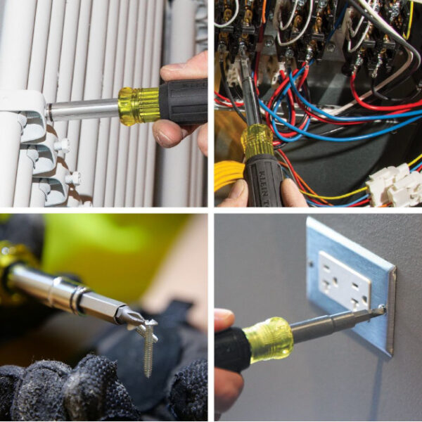 Klein 32500MAG 11-in-1 Magnetic Multi-Bit Screwdriver / Nut Driver