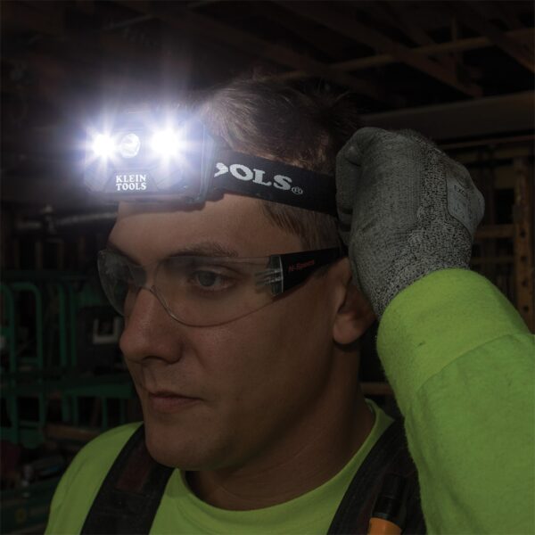 Klein 56048 Rechargeable Headlamp 400 Lumen All-Day Runtime