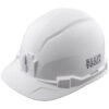 Klein 60100 Non-Vented Cap Style Hard Hat - White