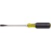 Klein 602-4 1/4" Keystone Tip Heavy Duty Screwdriver with Hex Bolster and 4" Round Shank