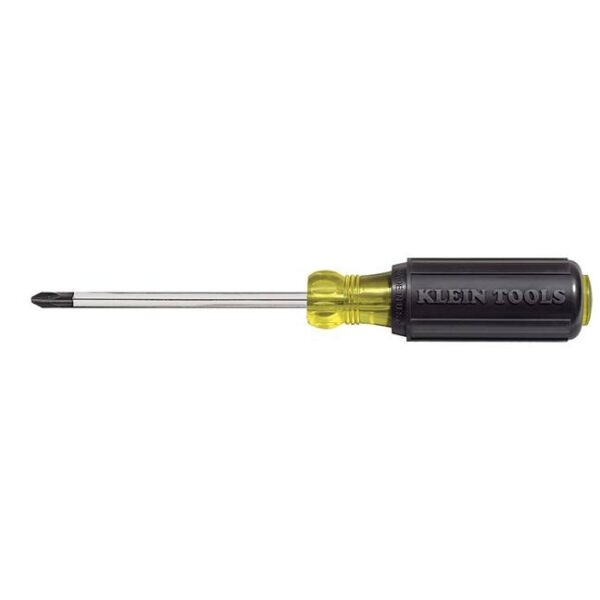 Klein 603-4 #2 Phillips Screwdriver Klein 603-4 #2 Phillips Screwdriver 4" Round Shank
