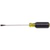 Klein 605-6 1/4" Cabinet Tip Heavy Duty Screwdriver with Comfort-Grip and 6" Shank