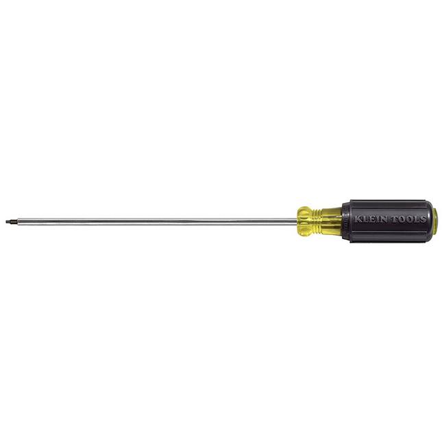 Klein 665 #1 Square Recess Tip Screwdriver with Cushion-Grip and 8" Shank