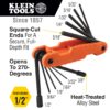 Klein 70550 Pro Folding Hex Key Set 11-Piece (1) Klein 70550 Pro Folding Hex Key Set 11-Piece