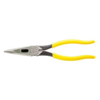 Klein D203-8 8" Long Nose Side-Cutting Pliers