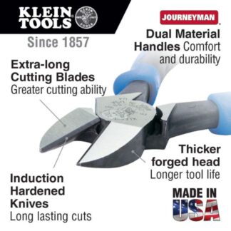 Klein J2000-59 9" Heavy-Duty Diagonal Cutting Pliers