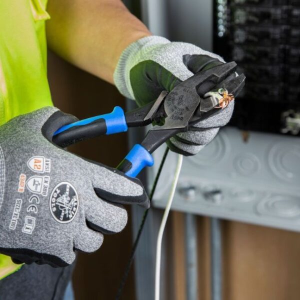 Klein J2000-9NECRTP 9" Linesman's Fishing Tape Pulling Crimping Pliers